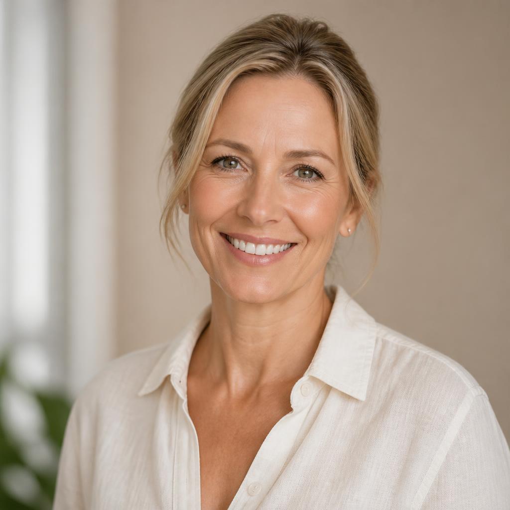 Portrait of Sophie K., a TIDEWELL client from Amsterdam